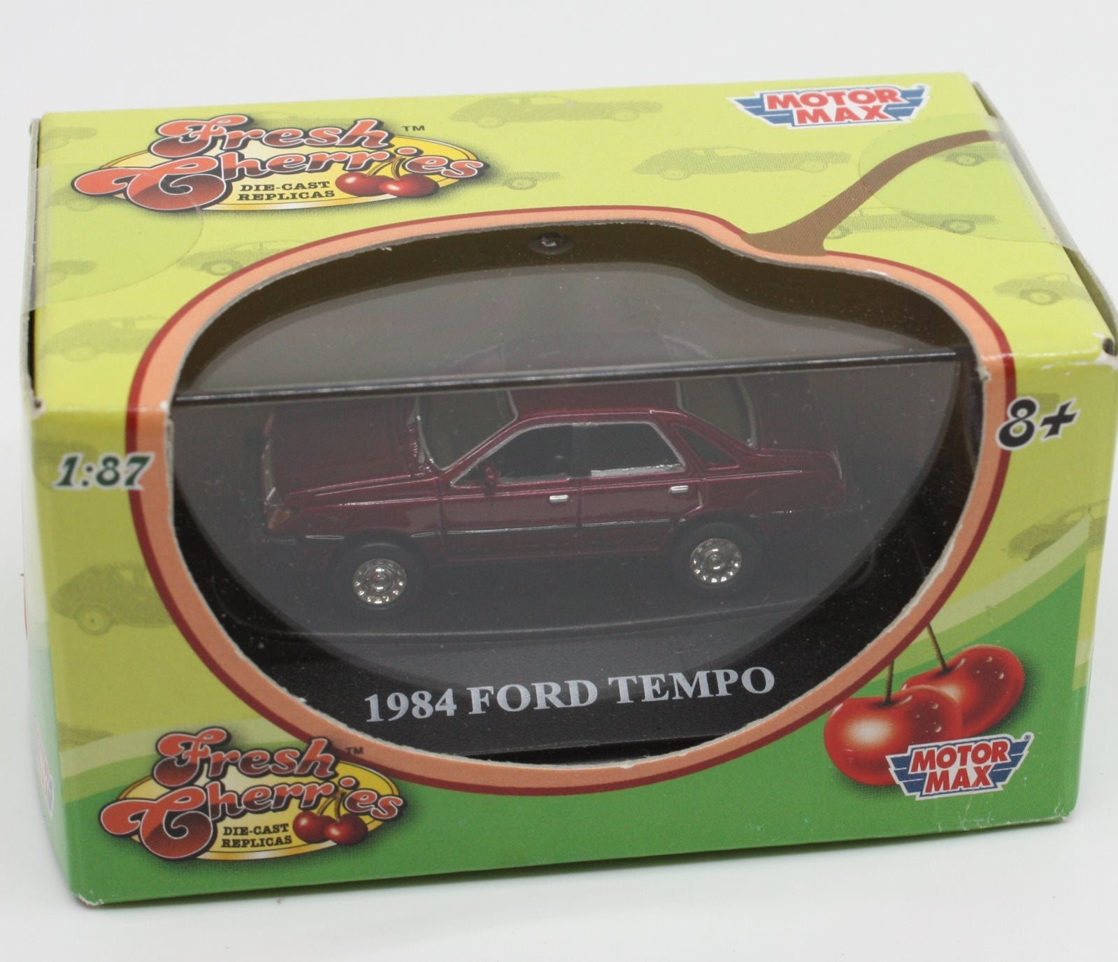 Motor Max 73950FC HO Fresh Cherries 1984 Maroon Ford Tempo