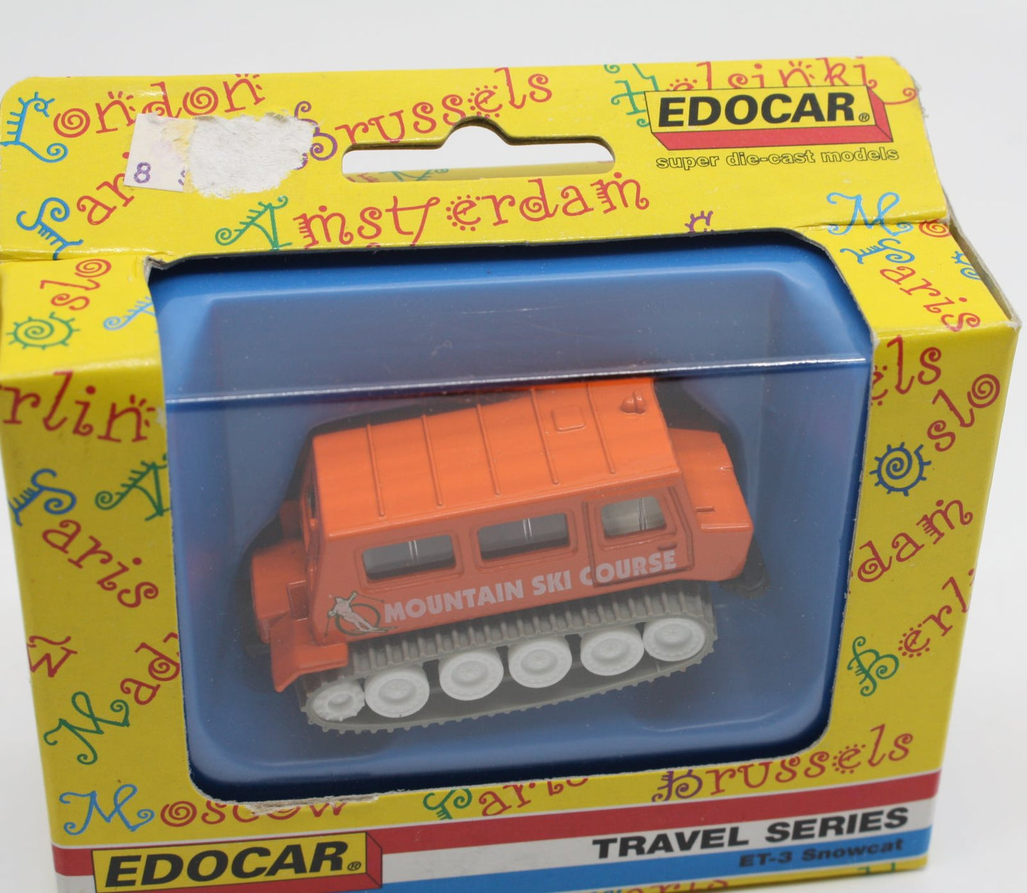 Edocar HO Travel Series ET-3 Snowcat