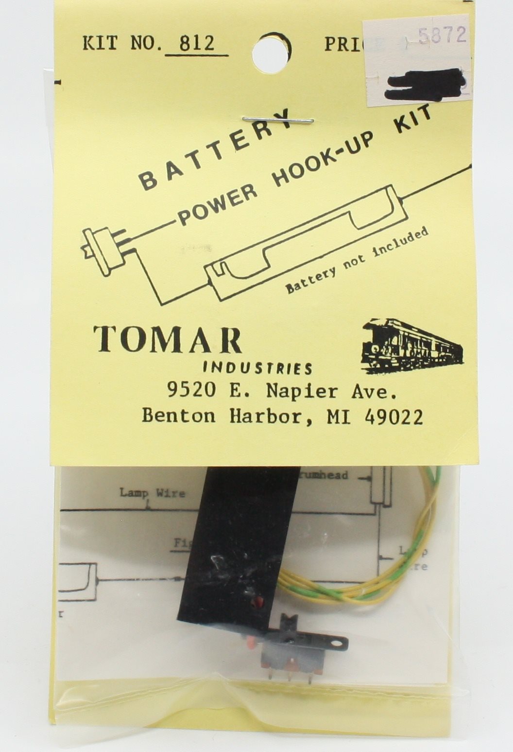Tomar Industries 812 HO Battery Power Hook-Up Kit