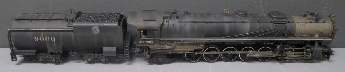 Lionel 6-81596 O Gauge Weathered UP 4-12-2 Steam Loco & Tender #9000 w LEGACY