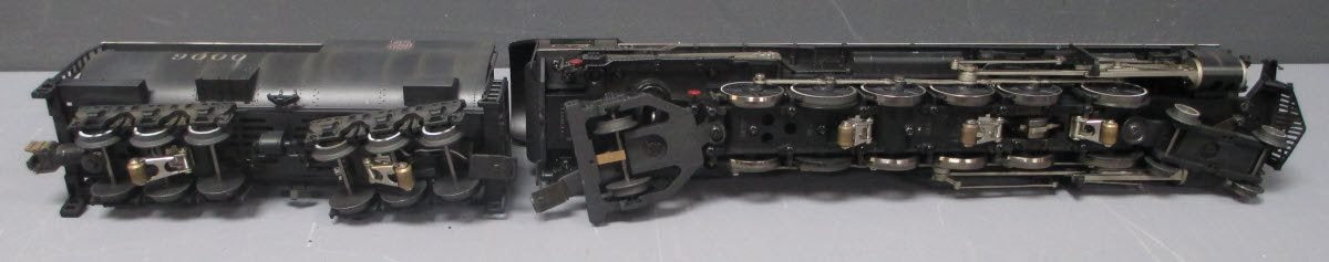 Lionel 6-81596 O Gauge Weathered UP 4-12-2 Steam Loco & Tender #9000 w LEGACY