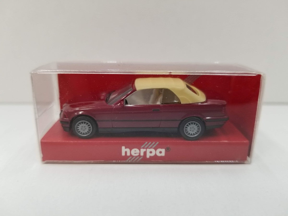 Herpa 021791 HO Assorted Colors BMW 326 Convertible Soft Top