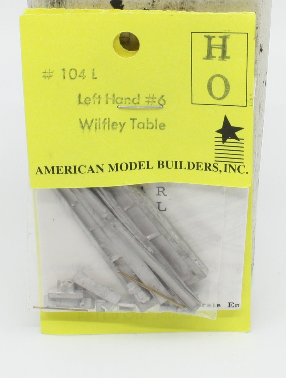 American Model Builders 104L HO Left Hand #6 Wilfley Table Kit