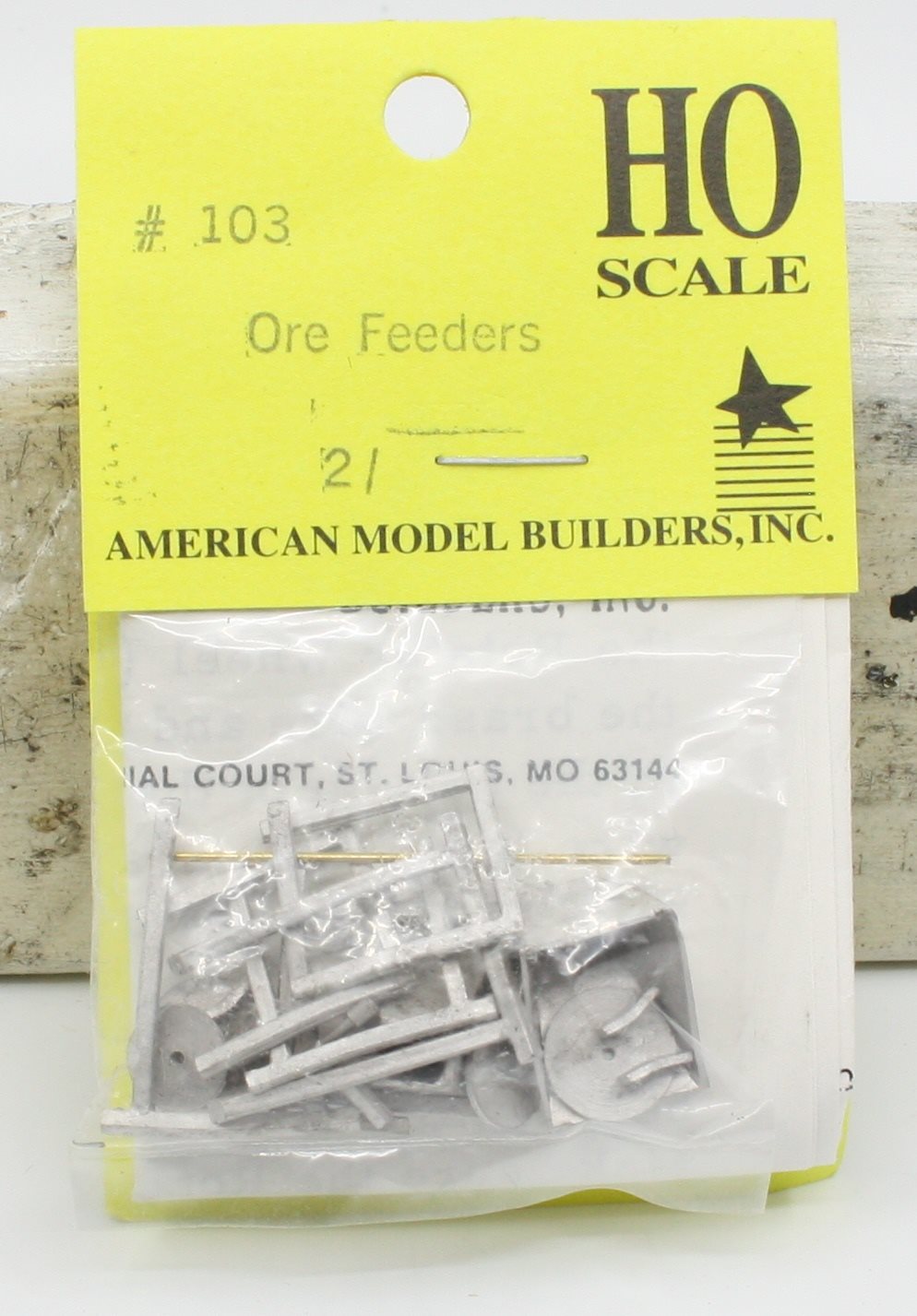 American Model Builders 103 HO Ore Feeders Kit (Pack of 2)