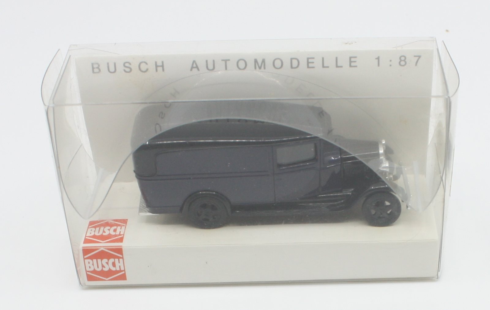 Busch 47700 HO Dark Blue 1931 Ford Model AA Panel Van Truck