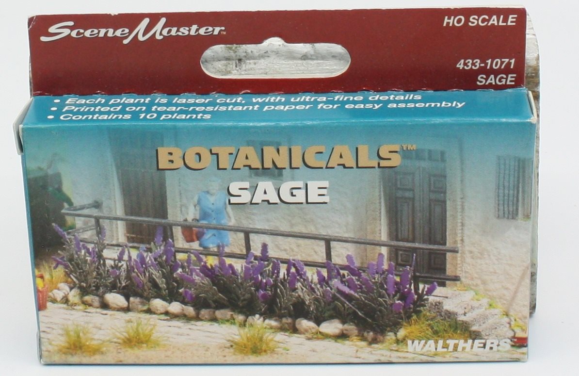 Walthers 433-1071 HO Scene Masters Botanicals Sage