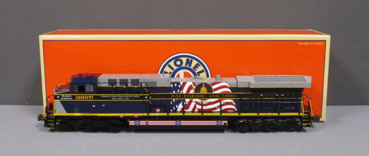 Lionel 6-38403 CSX Heritage Baltimore & Ohio AC6000 Diesel Locomotive #6607