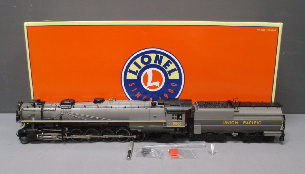 Lionel 6-11344 O LEGACY Union Pacific 4-12-2 Greyhound Steam Loco& Tender #9000