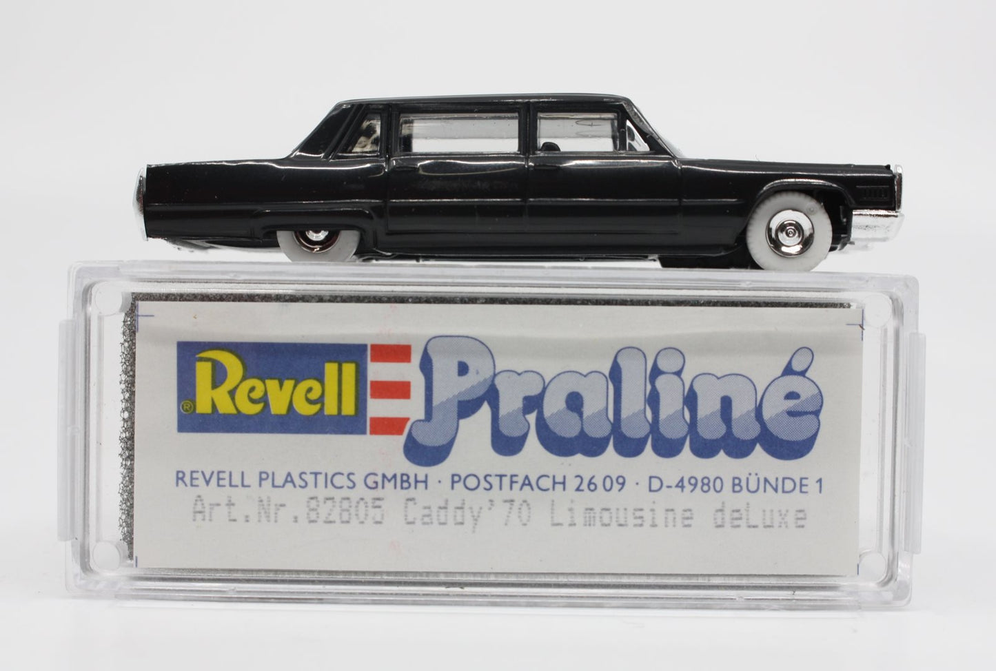 Praline 82805 HO Black Caddy '70 Limousine deLuxe