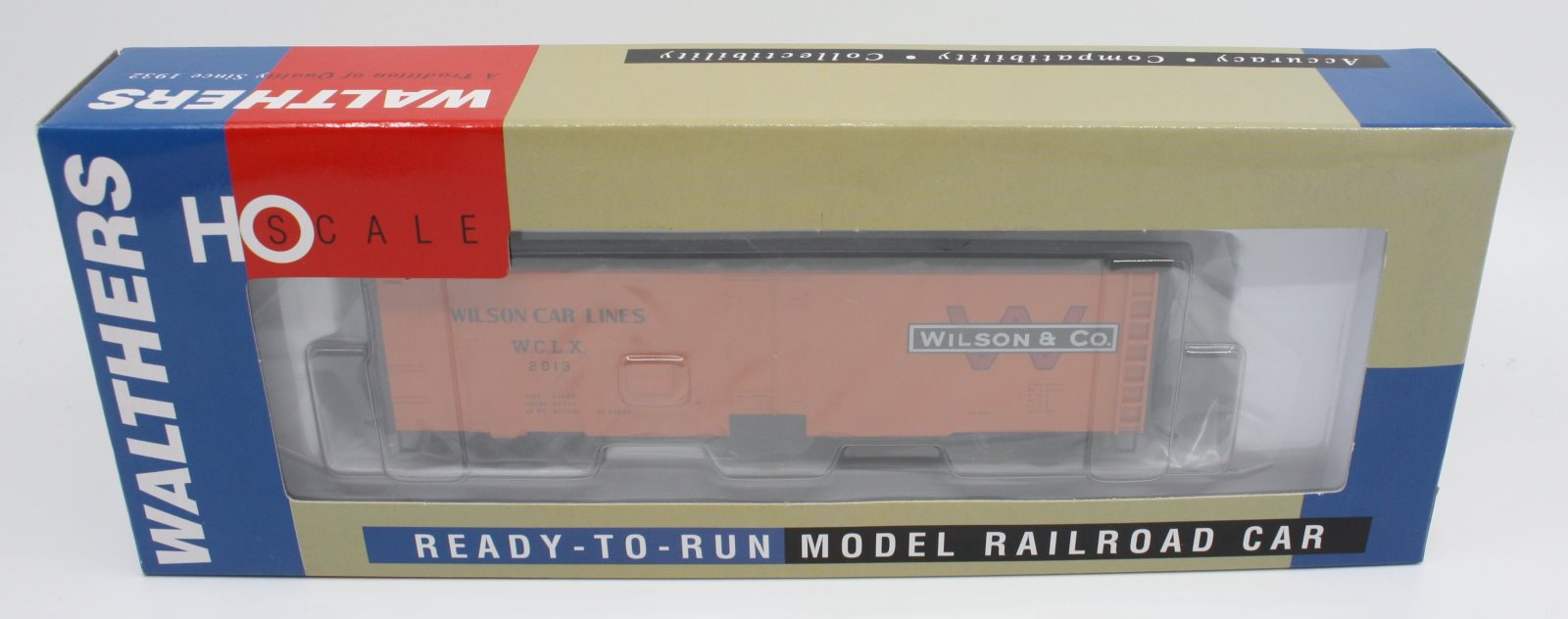 Walthers 910-60408 40' Meat Reefer Wilson Car Lines #2013