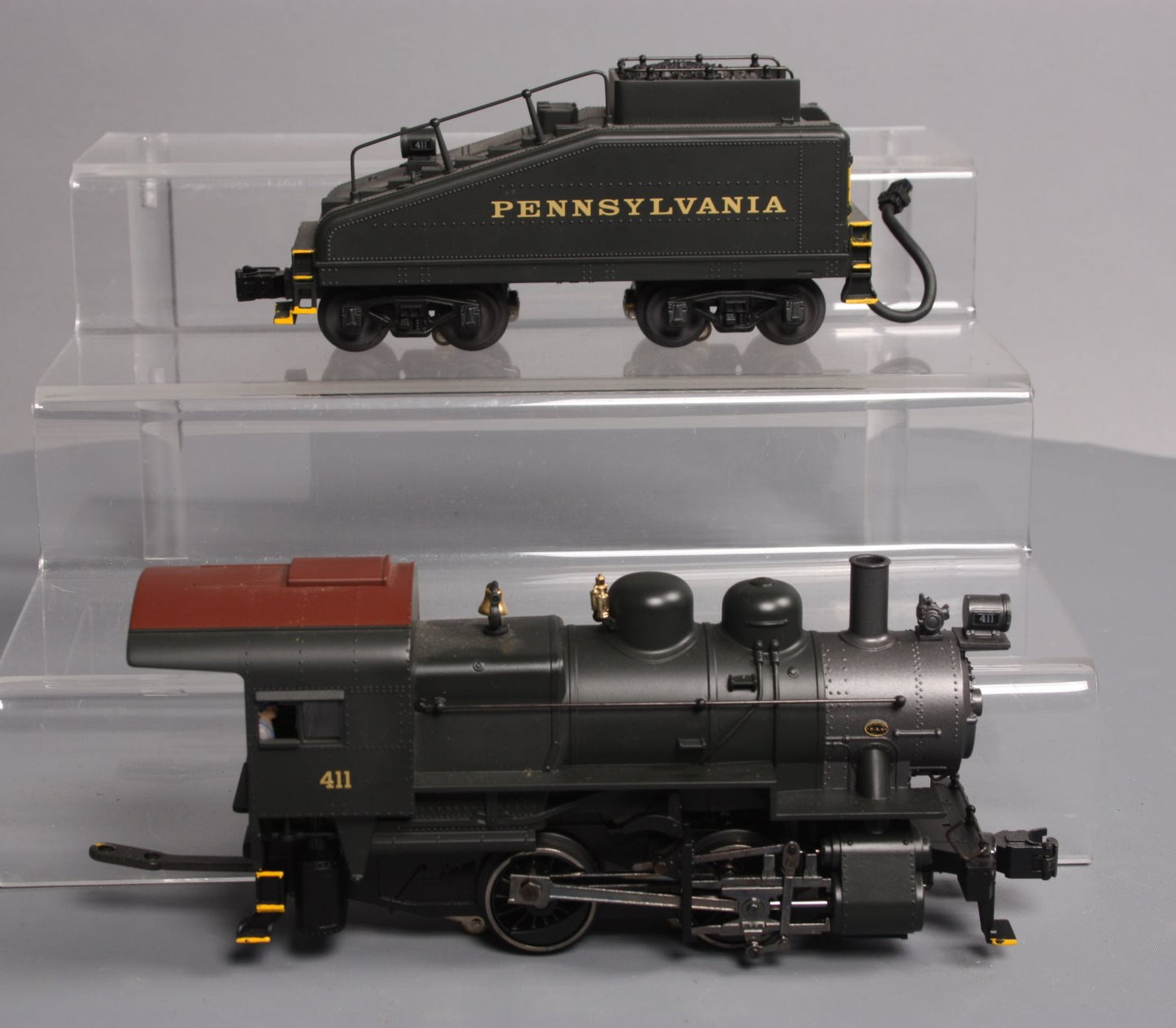 K-Line 6-22103 O Pennsylvania RR A5 Switcher &Tender TMCC w/RailSounds #411