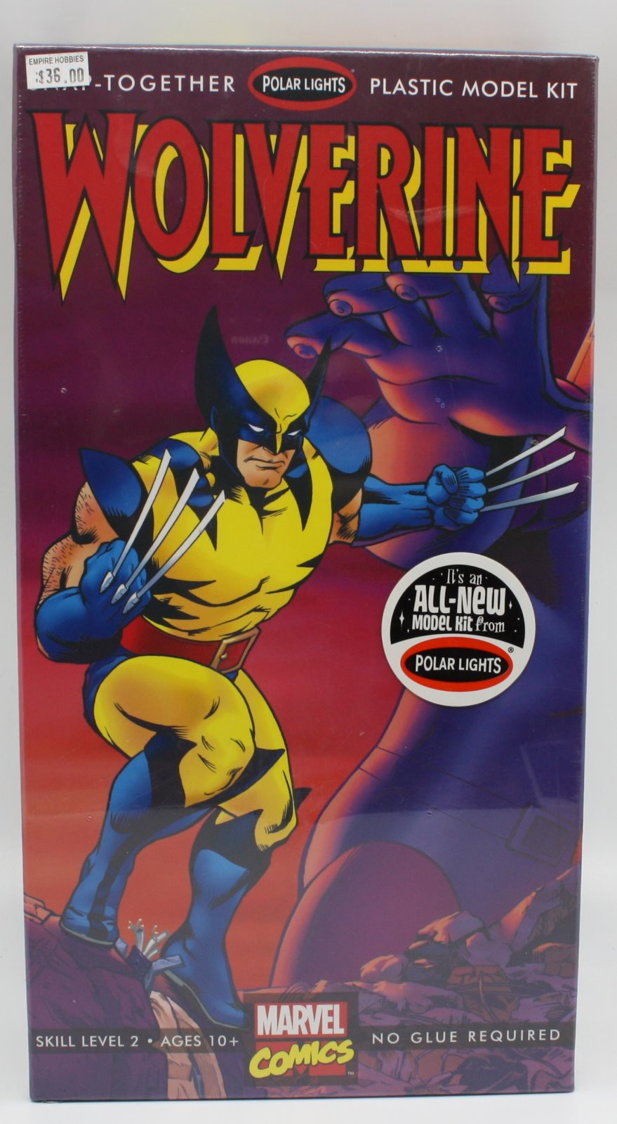 Polar Lights 892 1/8 X-Men Wolverine Snap Kit
