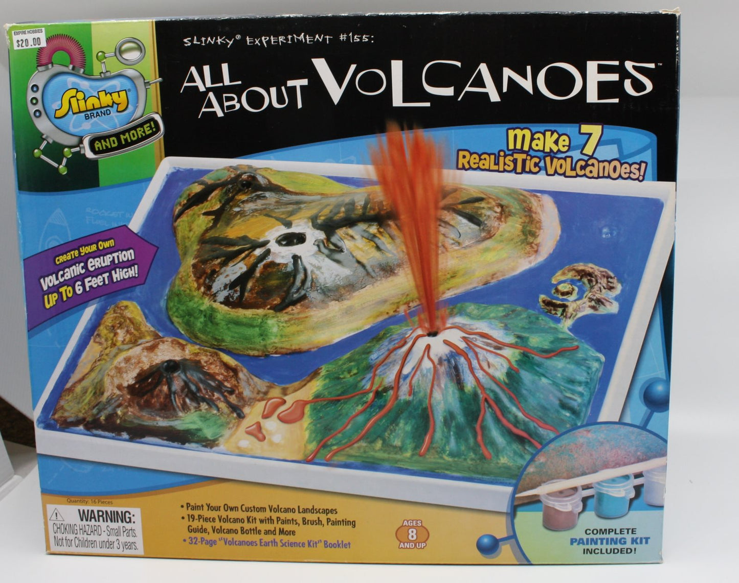 Slinky Science 07120 HO All About Volcanoes Experiment #155