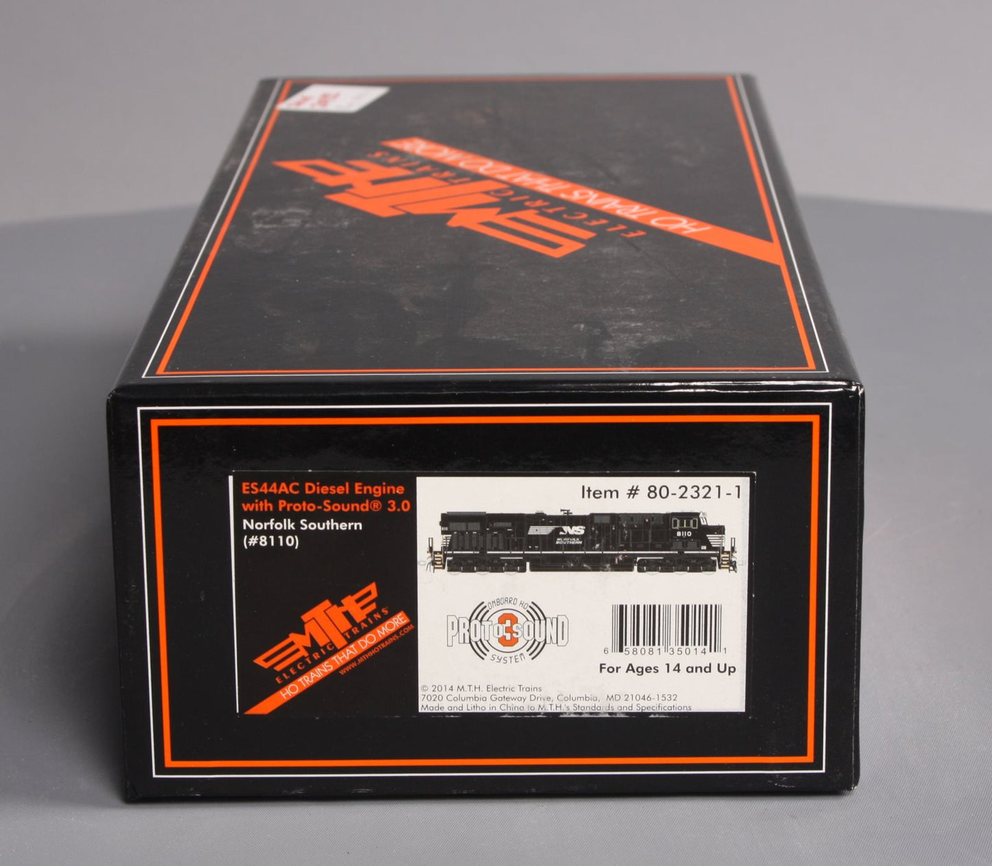 MTH 80-2321-1 HO Norfolk Southern GE ES44AC w/Proto-Sound 3.0 & DCC #8110