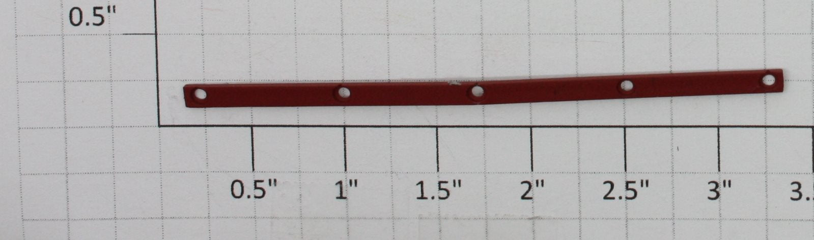 USA Trains R22-638 G Dark Red Ladder Rail
