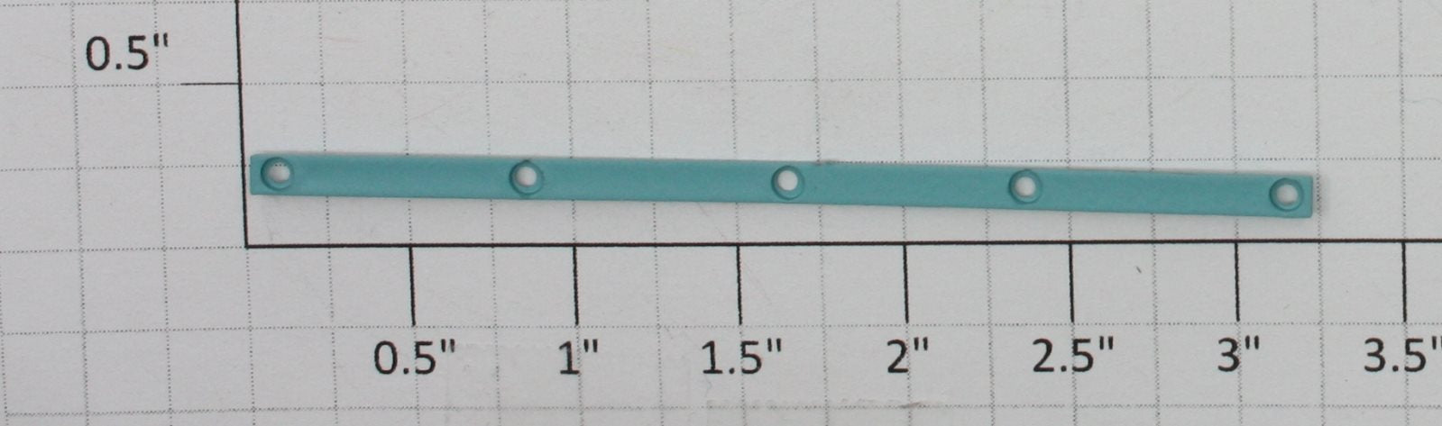 USA Trains R22-647 G Aqua Ladder Rail