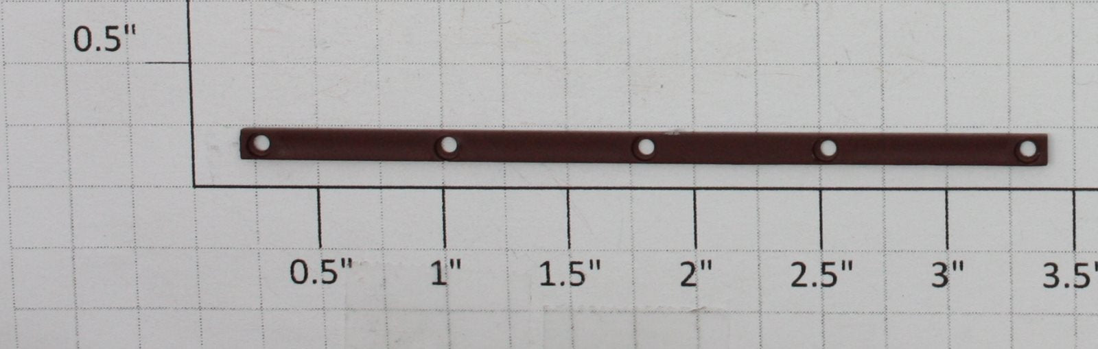 USA Trains R22-654 G Dark Brown Tuscan Ladder Rail