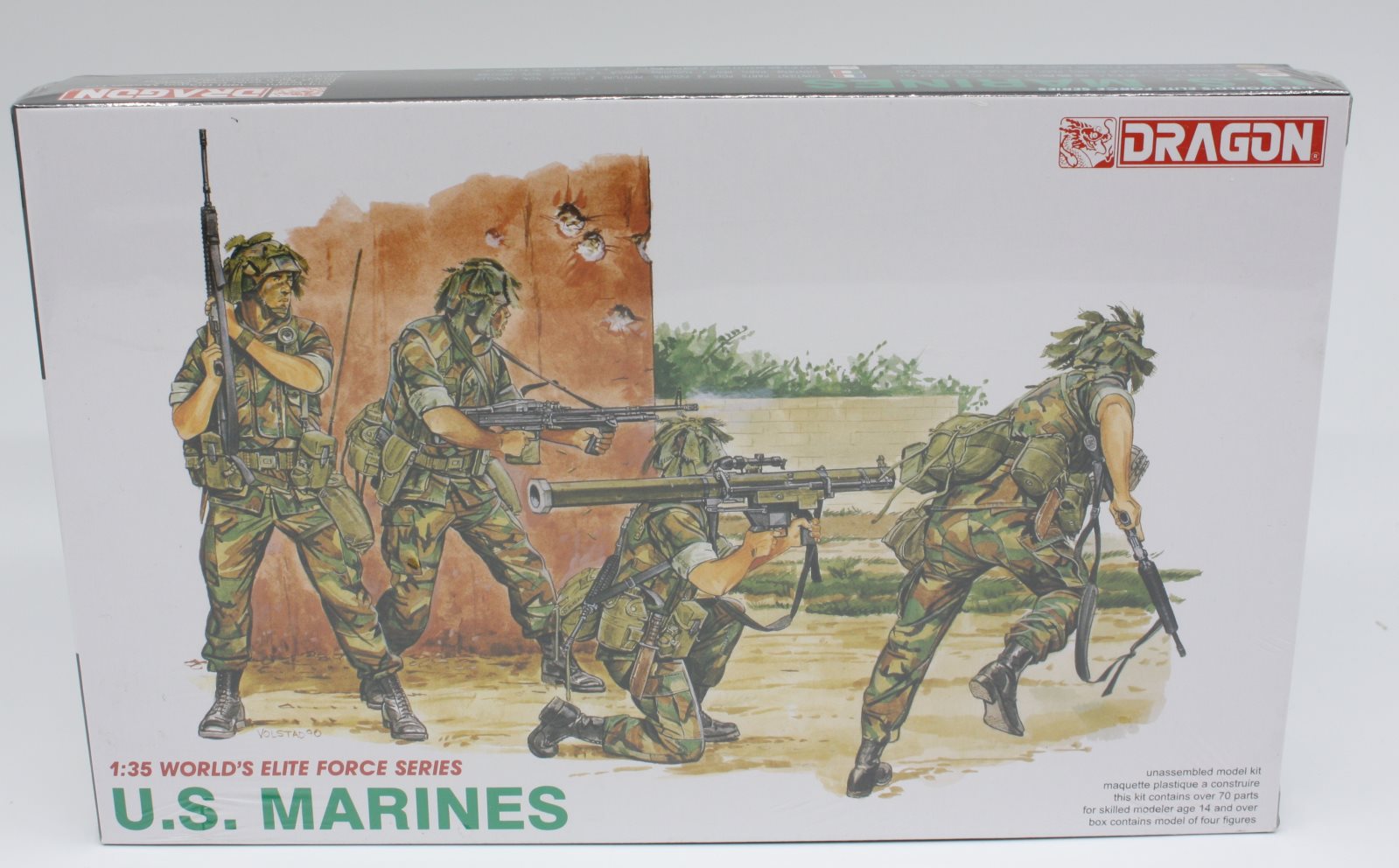 Dragon 3007 1:35 US Marines Set Figure Kit (4)