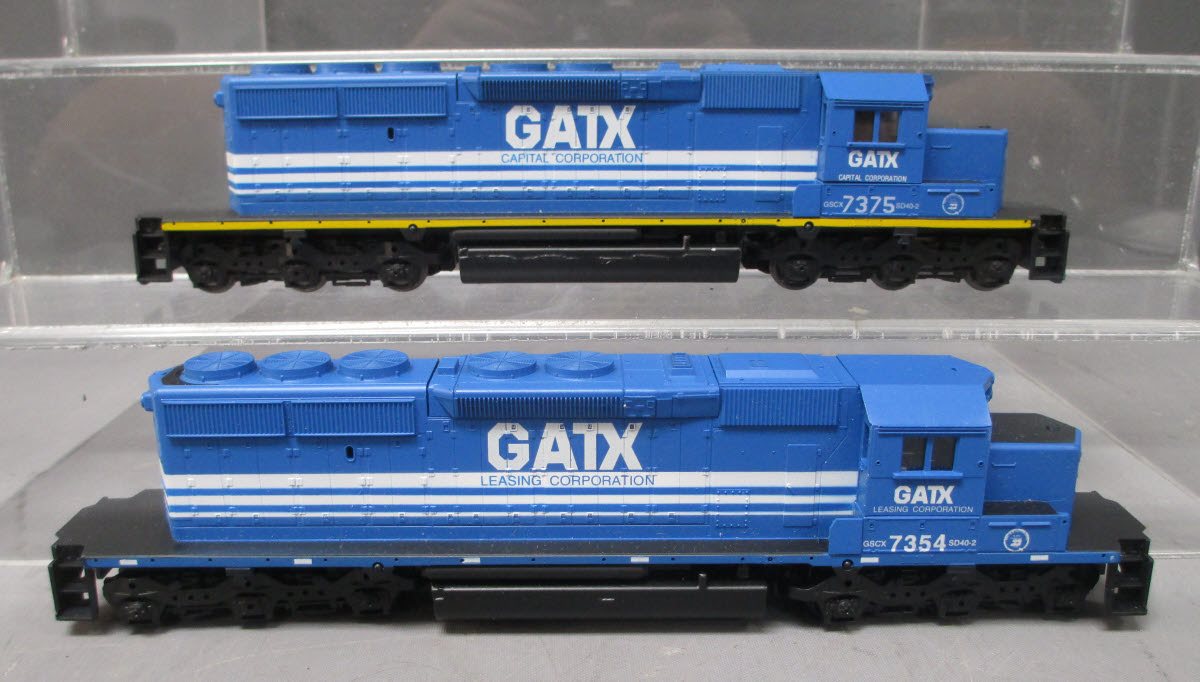 Athearn 22C2 HO GATX Lease Fleet SD40-2 Diesel Set (Set of 2)