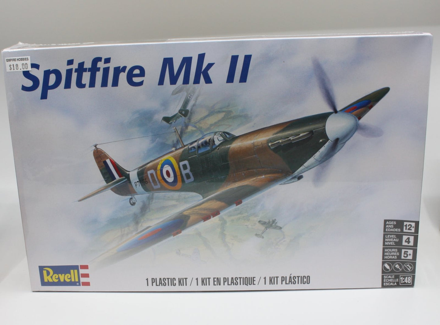 Revell 85-5239 1:48 Supermarine Spitfire MKII Aircraft Plastic Model Kit
