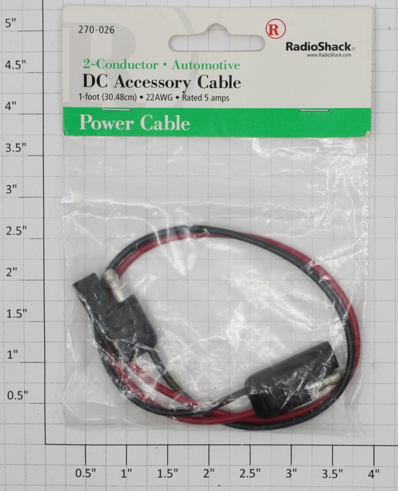 Radio Shack 270-026 DC Accesory Power Cable
