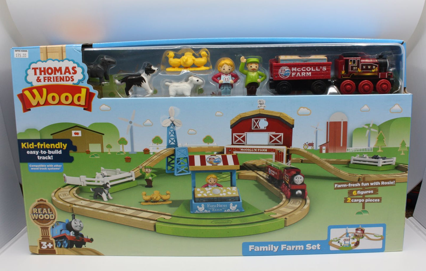 Fisher Price GGB84 Tomas and Friends Wood Family Farm Set