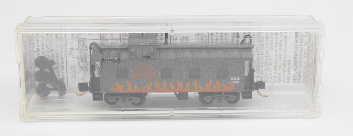 Micro-Trains SBX1944 Smokey Bear Forest Fire Prevention 36' Caboose Coupola