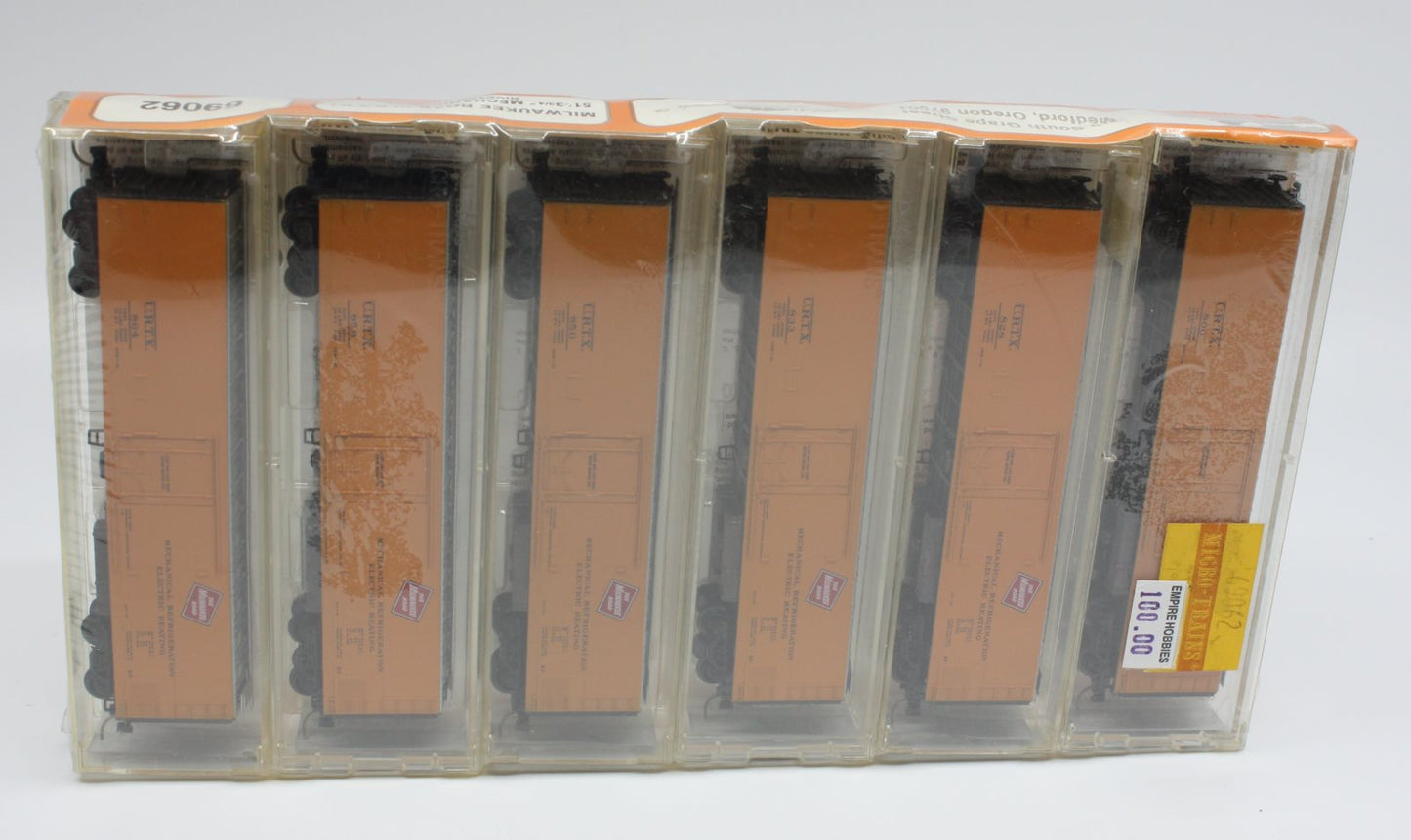 Micro Trains 06900062 N Miwaukee Road 51' 3 3/4" Mechanical Reefer (Set of 6)