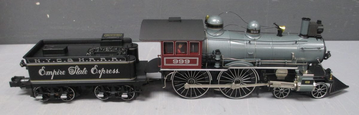 MTH 20-3385-2 NYC 4-4-0 Empire State Express Steam Loco w/PS3 #999