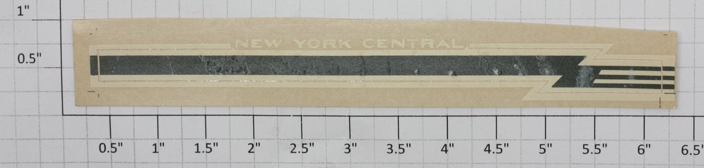 American Flyer 8552-11 New York Central Left Side Decals