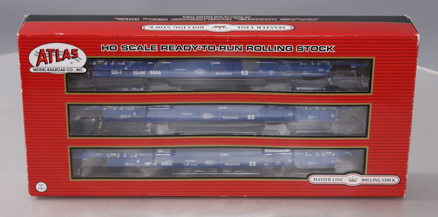 Atlas 20001270 Thrall Triple 53' Well Pacer Stack Train #5586