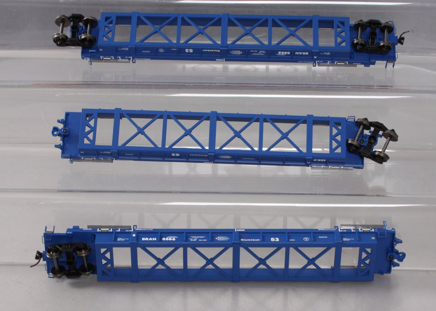 Atlas 20001270 Thrall Triple 53' Well Pacer Stack Train #5586