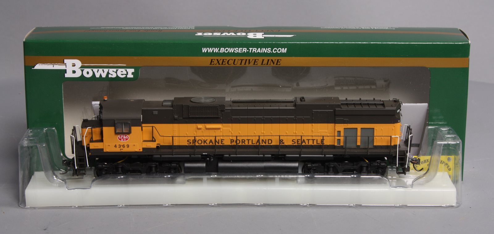 Bowser 23596 HO SP&S/BN C636 Diesel Locomotive w/DCC & Sound #4369