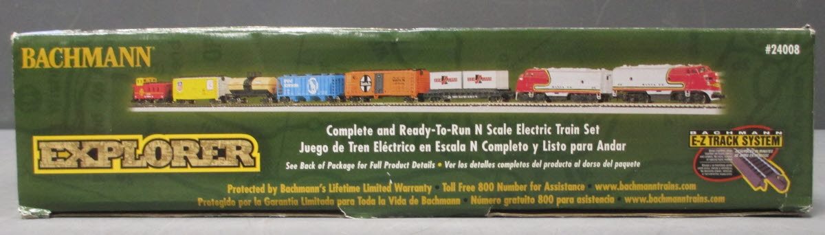 Bachmann 24008 Explorer N Gauge Diesel Starter Train Set w/E-Z Track System