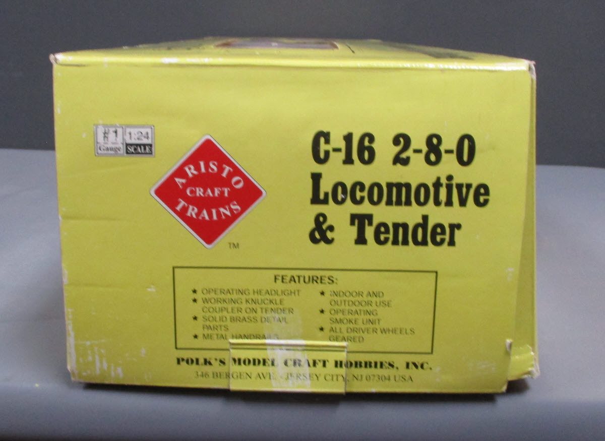 Aristo-Craft 80102 G Denver & Rio Grande Locomotive & Tender #268
