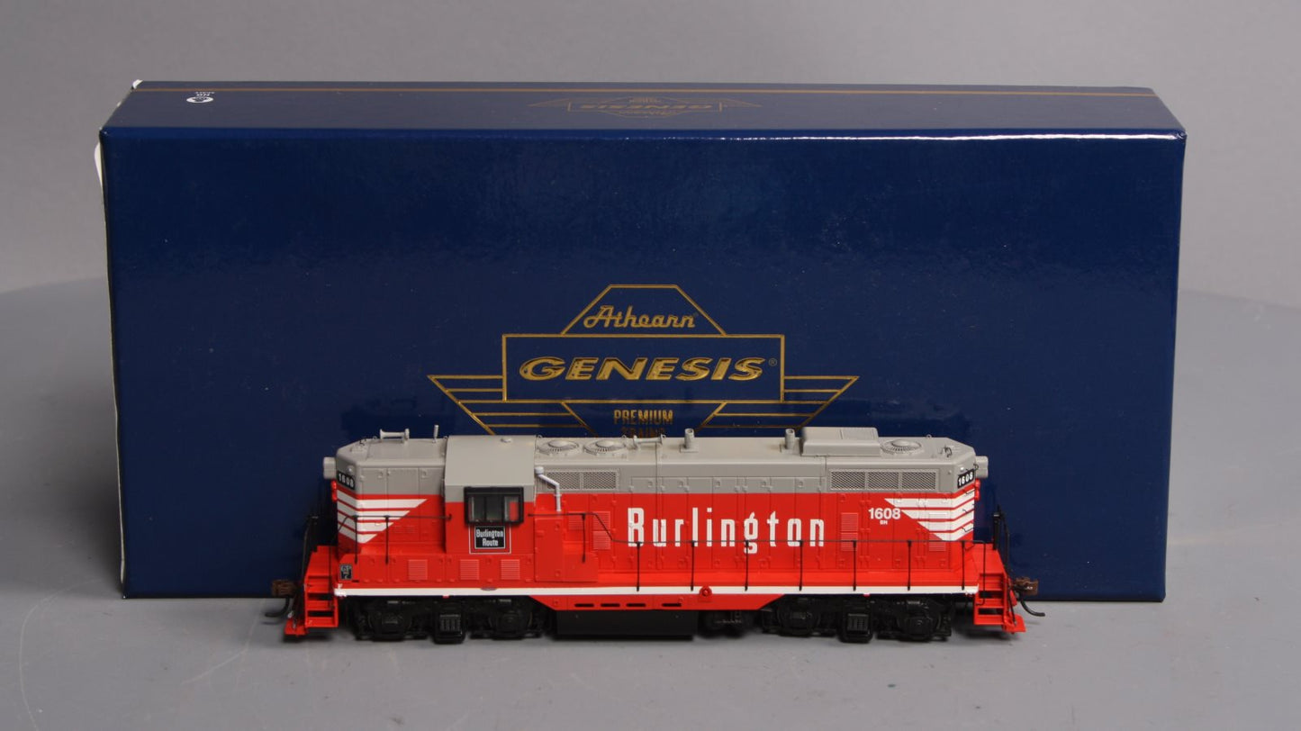 Athearn G64263 HO Burlington Northern GP7 Diesel Locomotive w/DCC & Sound #1608