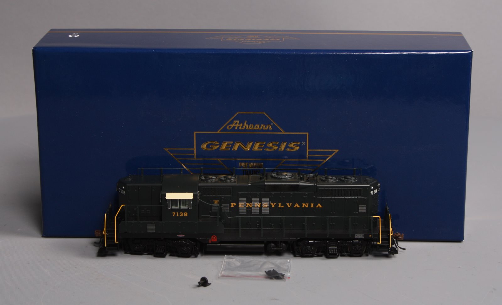 Athearn G64303 HO Pennsylvania GP9 Diesel Locomotive with DCC & Sound #7138
