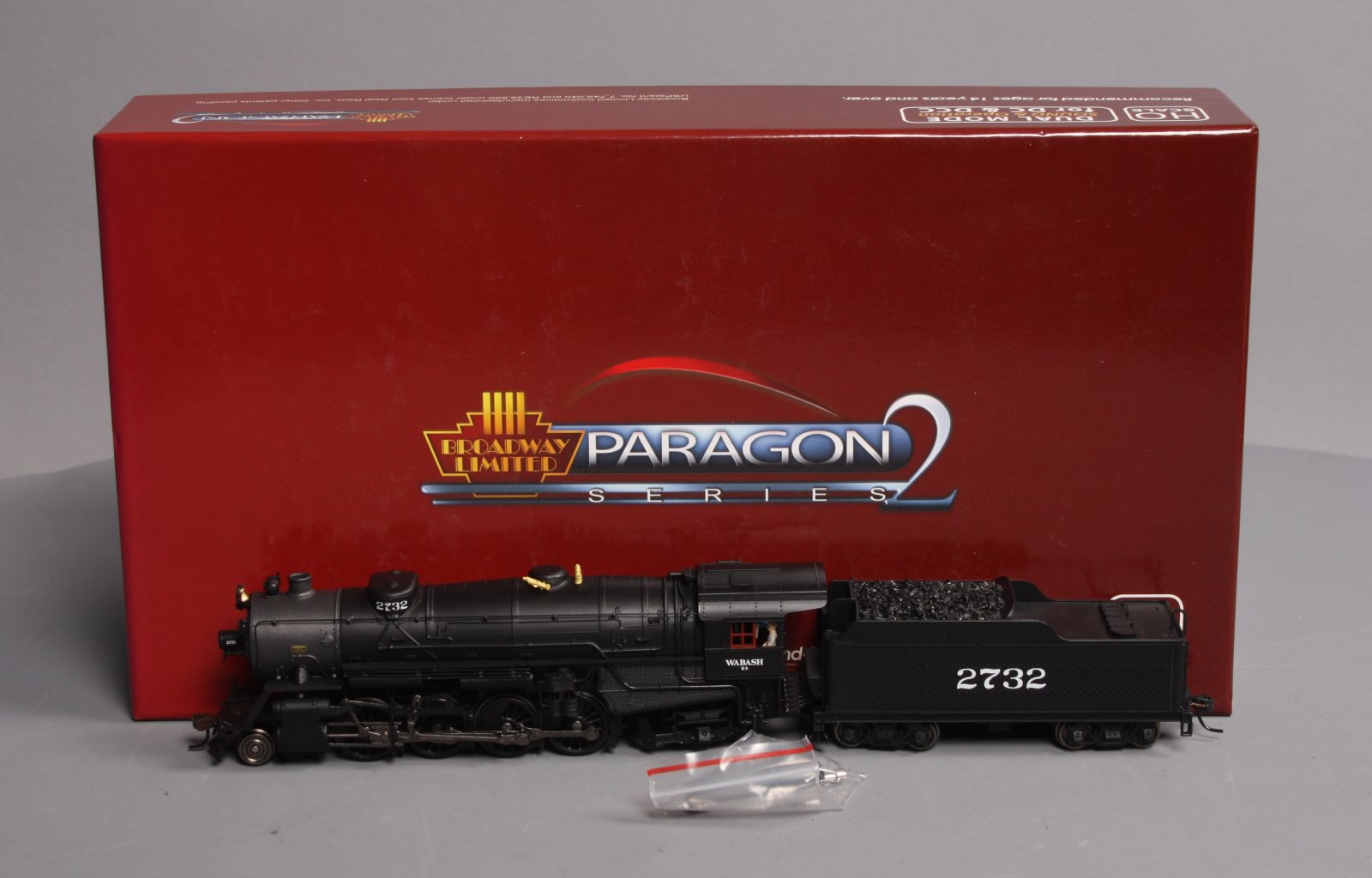 Broadway Limited 2894 HO Wabash USRA Heavy 2-8-2 Mikado Paragon2™ #2732