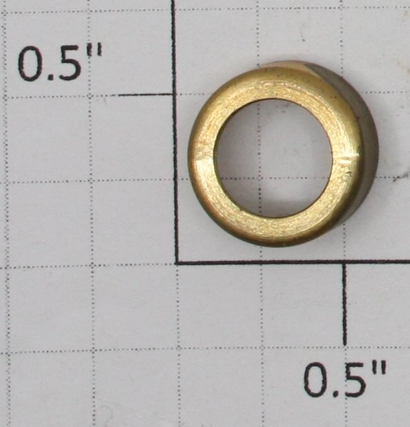 Lionel 260E-38 Brass Boiler Front Headlight Bezel Trim Ring 255, 260, 263