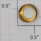 Lionel 260E-38 Brass Boiler Front Headlight Bezel Trim Ring 255, 260, 263