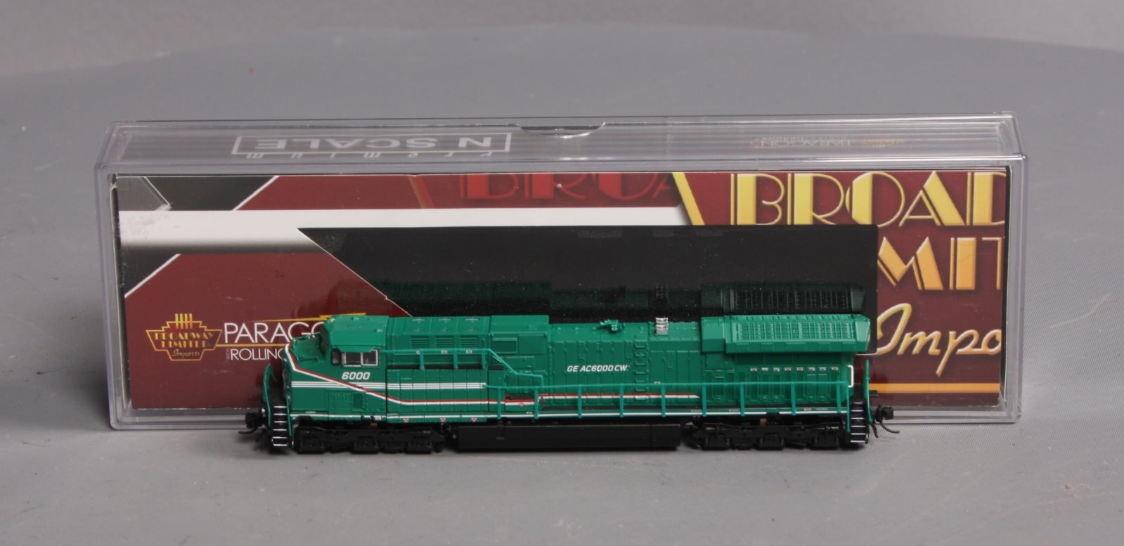 Broadway Limited 3748 N GE Demo GE AC6000 Diesel Loco Paragon3 Sound/DC #6000