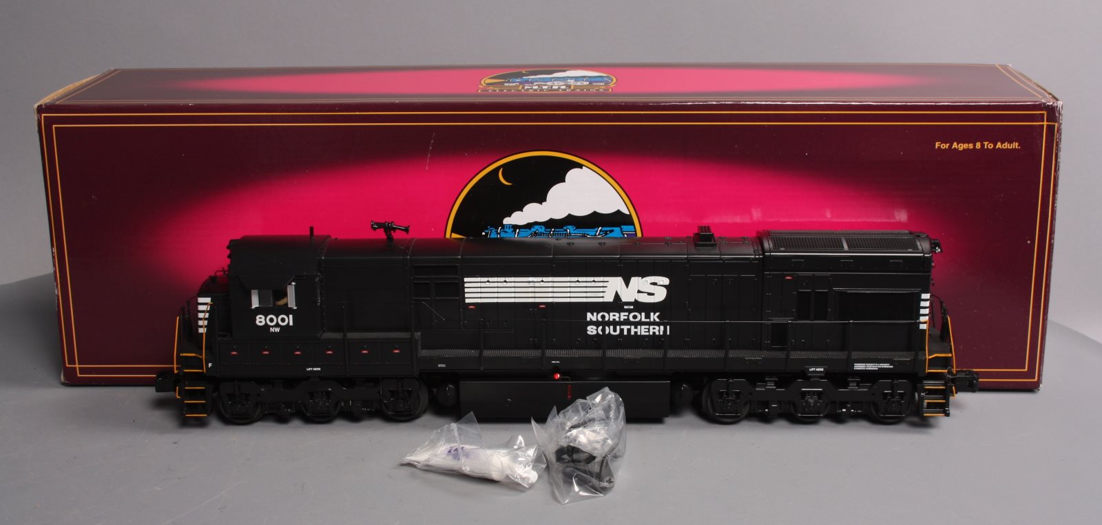 MTH 20-2779-1 Norfolk Southern GE U30C Diesel Engine w/PS 2.0 #8001