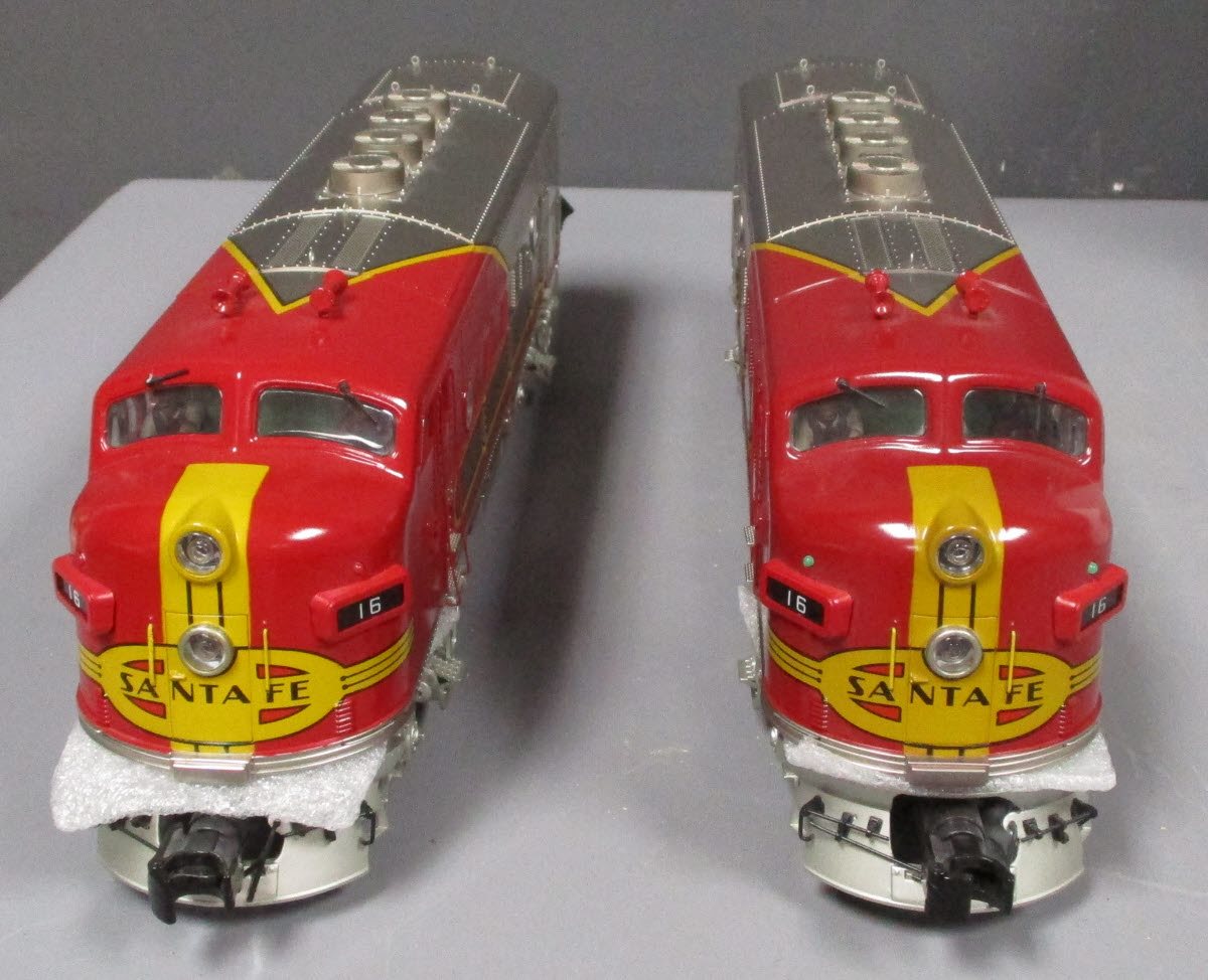MTH 20-2923-1 Santa Fe F-3 ABA Diesel Engine Set w/PS 2.0 #16L/16C/16A