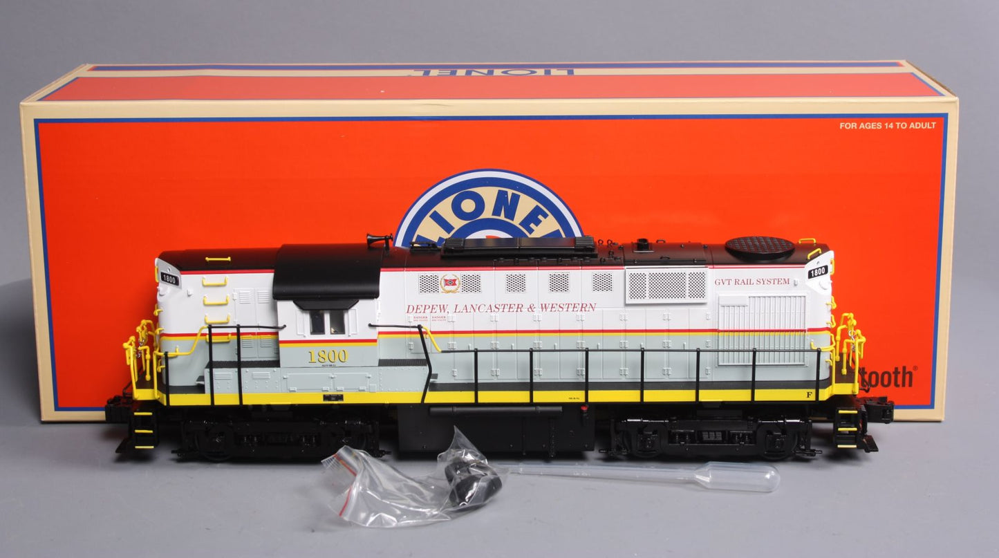 Lionel 1933041 O DLWR BTO RS-11 Diesel Locomotive LCS w/Bluetooth #1800