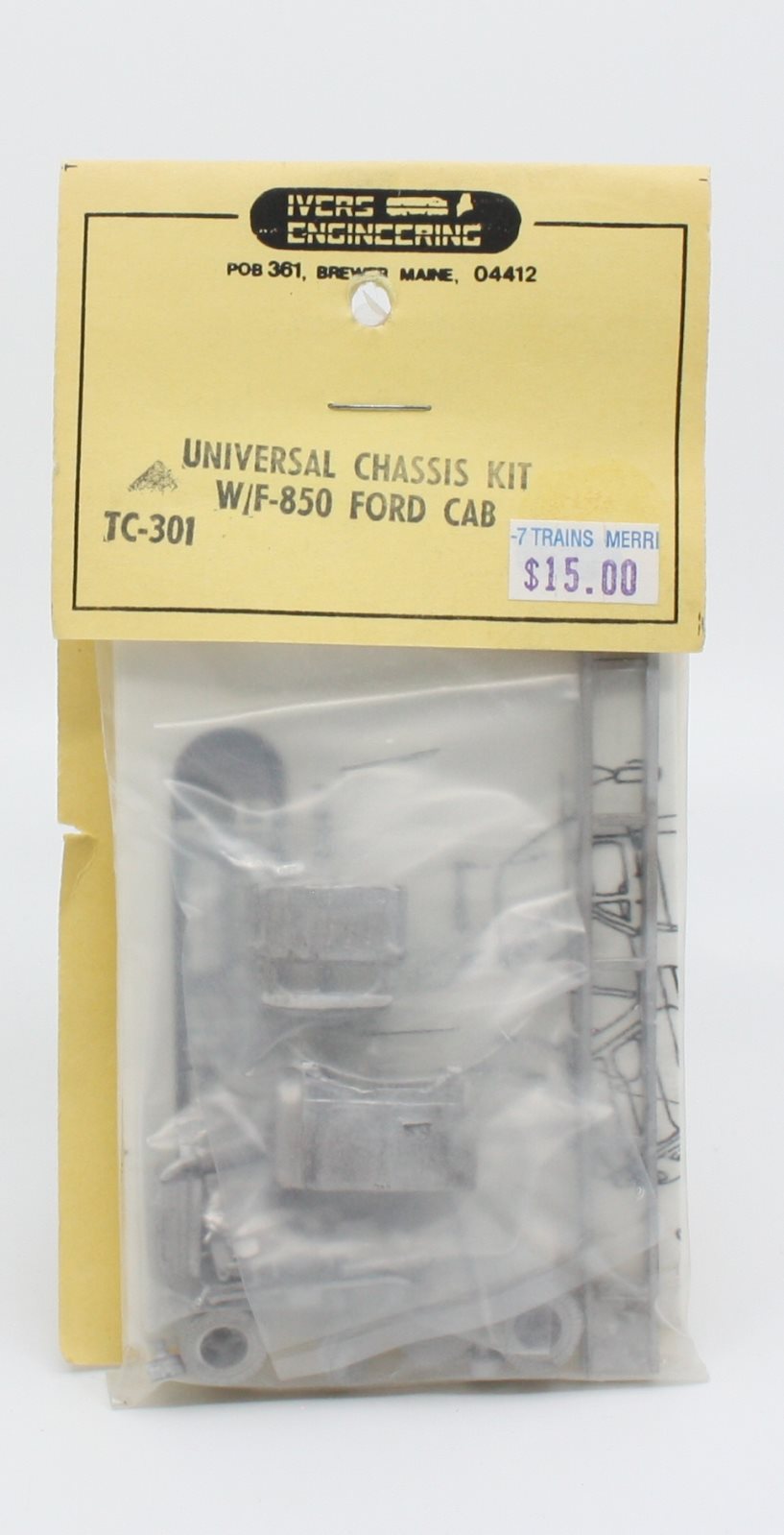 Ivers TC-301 HO Universal Chassis Kit W/F-850 Ford Cab