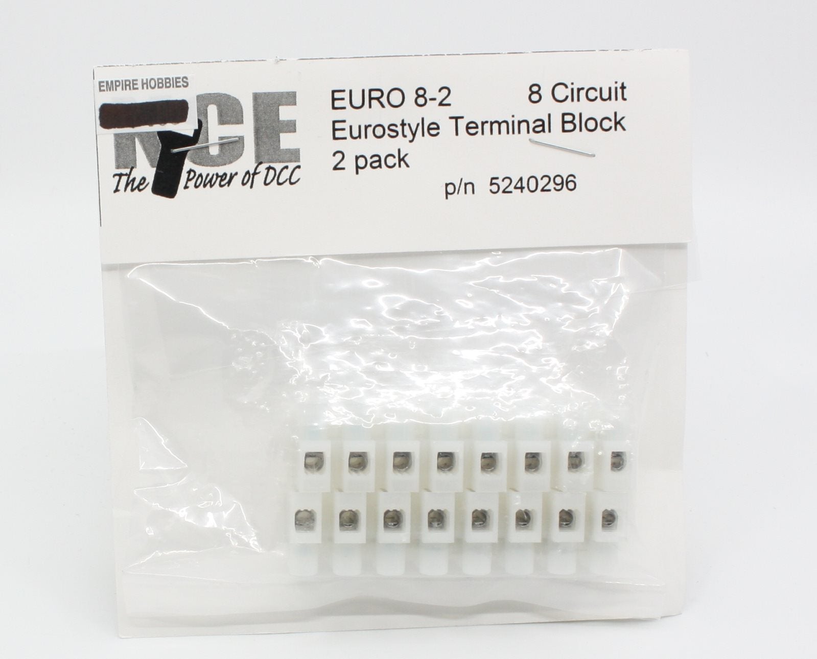 NCE 296 8 Circuit Euro Term Strip
