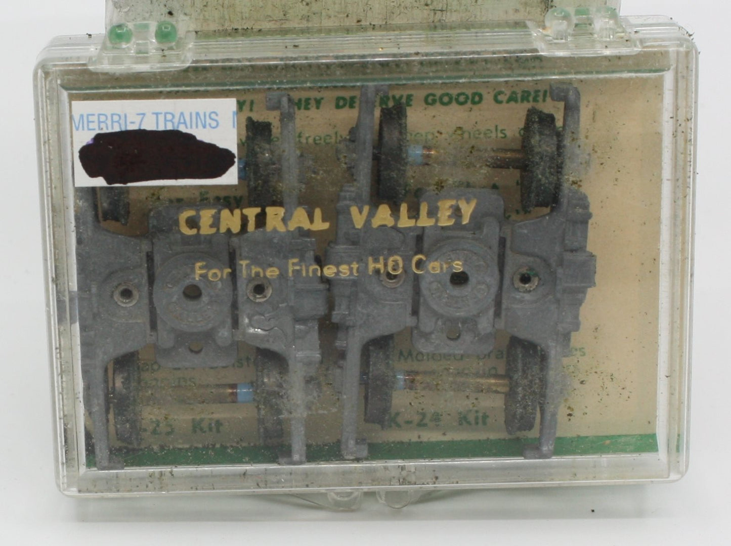 Central Valley Models T-39 HO 4-Wheel Passenger Car Trucks (Set of 2)