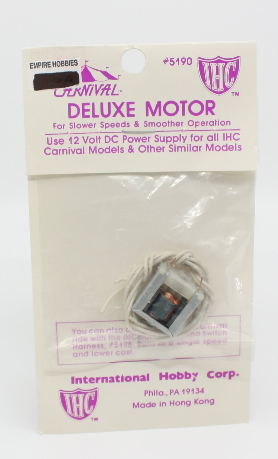 IHC 5190 12 Volt Carnival Deluxe Motor