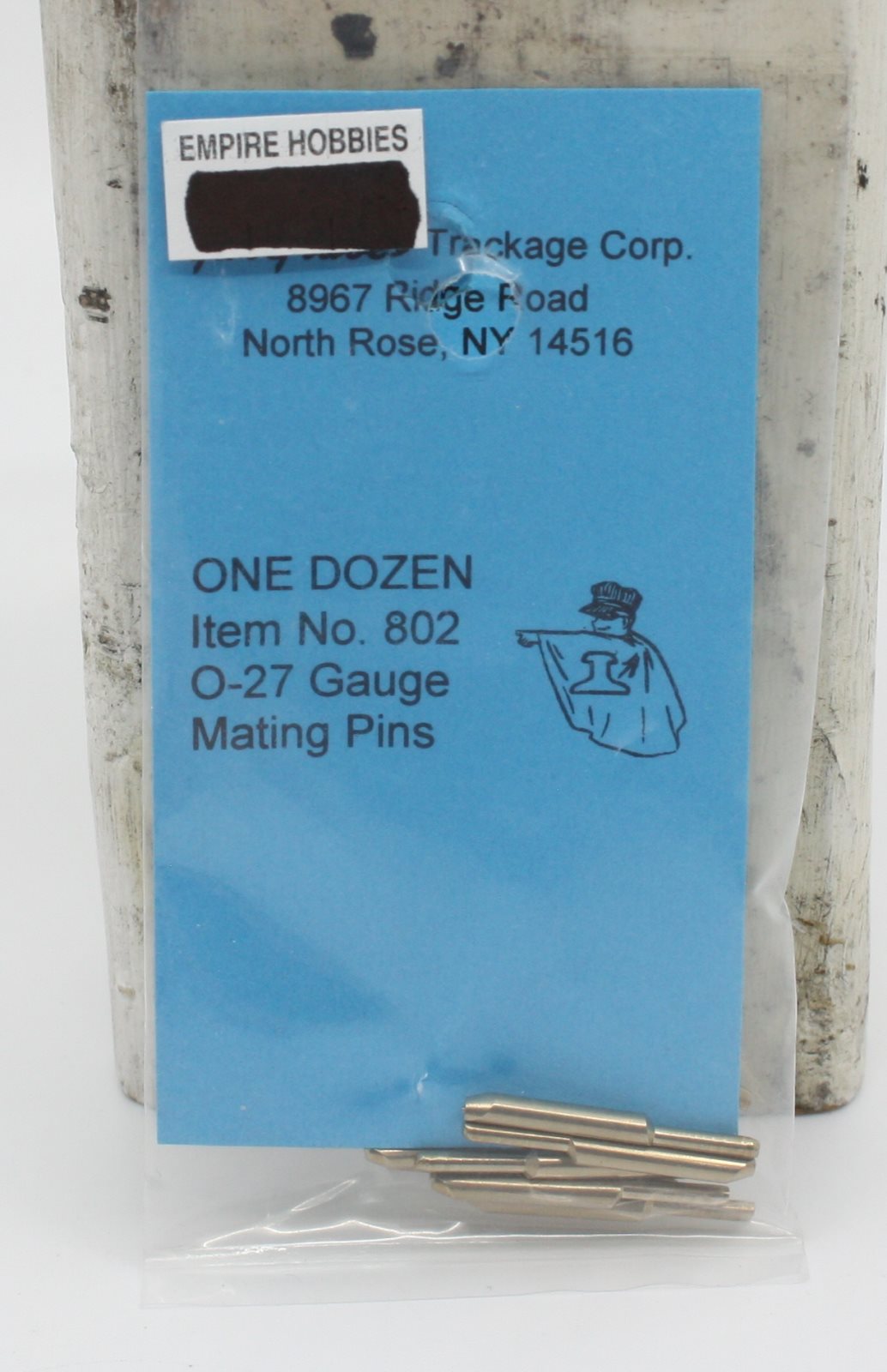Gargraves 802 O-27 Gauge Mating Pins (Pack of 12)