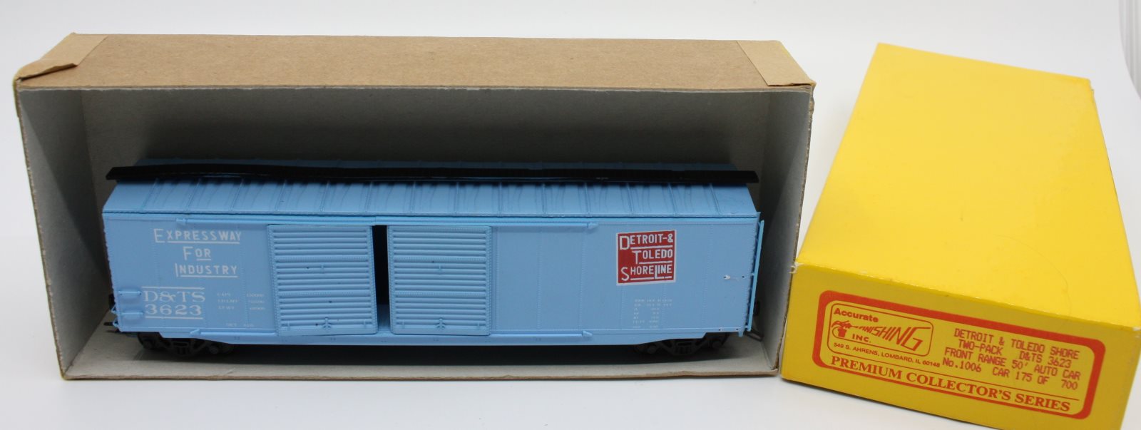 Accurate Finishing 1006 HO Detroit & Toledo Shorre 3662 Front Range 50' Auto